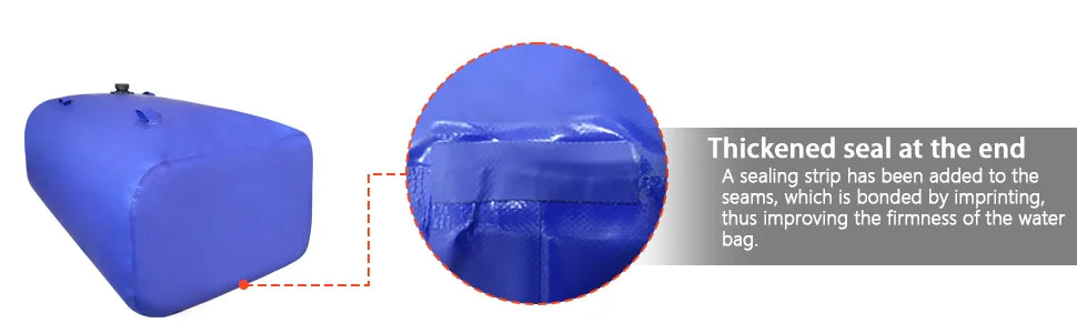 110L / 30-Gallon Collapsible Water Tank – Emergency & Camping Water Storage with Spigot