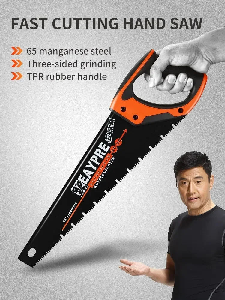 SurvivalPro SK5 Folding Logging Saw – Heavy Duty Camping & Garden Hand Saw