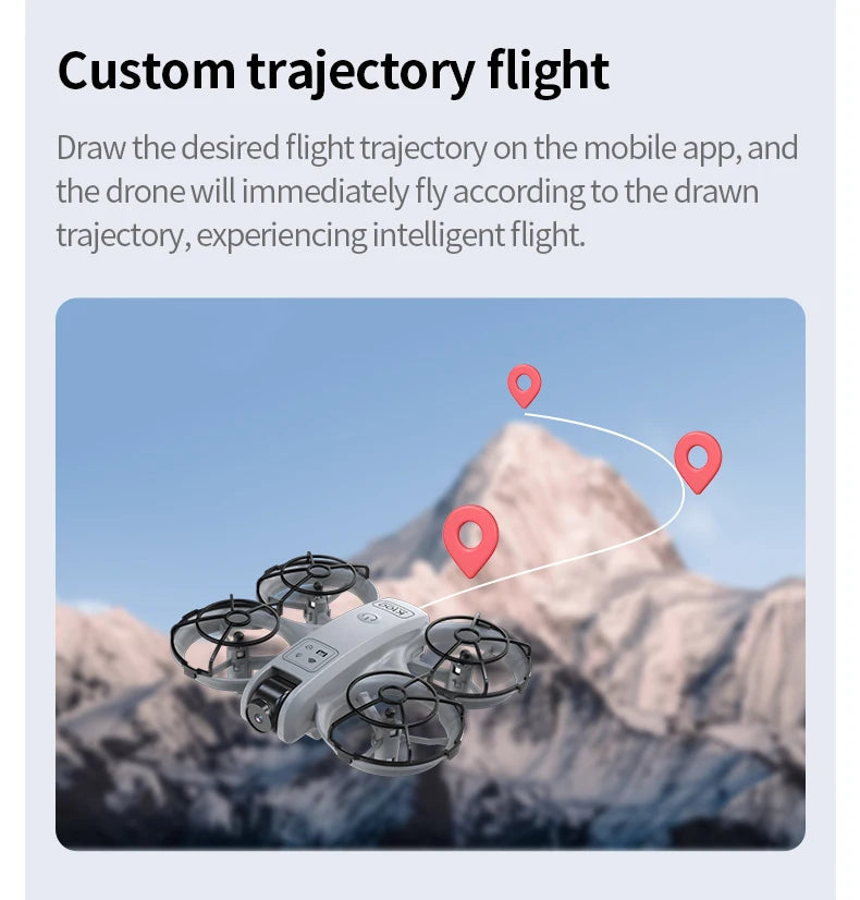 K100 MAX Mini GPS Drone – 4K HD Real-Time Video Screen Control Obstacle Avoidance Aerial Photography RC Quadcopter