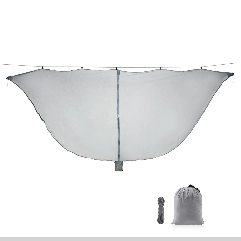 Camping Hammock Mosquito Net — Lightweight Polyester Bug Net for Outdoor Hanging