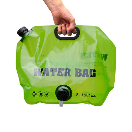 8L Camping Water Container  Portable Water Storage Bag  Drinking Water Container with Handle Liquid Tank for Camping Hiking