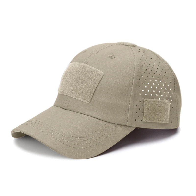 Casquette de baseball tactique – Chapeau d'extérieur camouflage respirant