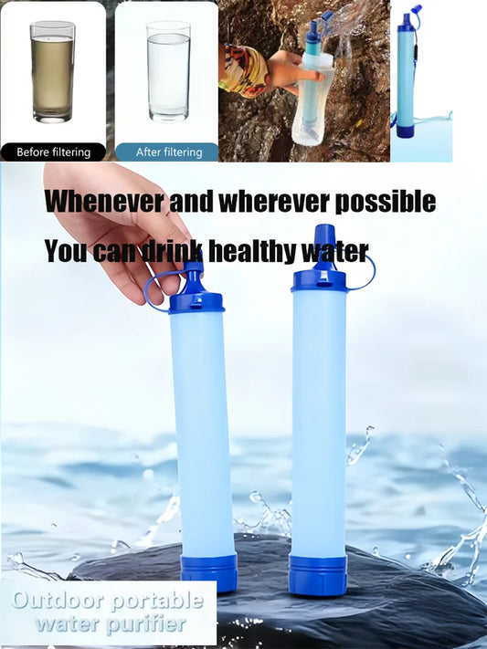 AquaPure Survival Water Purifier — Compact Portable Filter