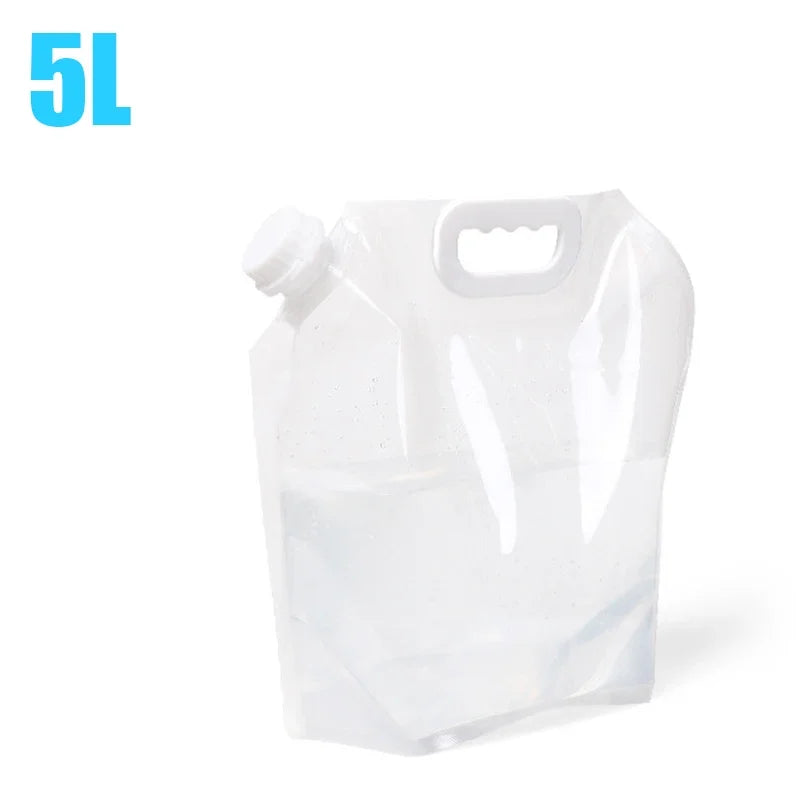 Portable Folding Water Bag – Collapsible Camping Water Pouch (5L / 10L)