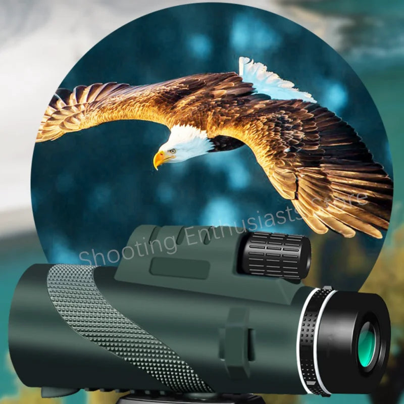 Portable Zoom Telescope – 80x100 HD 5000M Folding Mini Binoculars for Hunting, Sports, Outdoor Camping & Travel