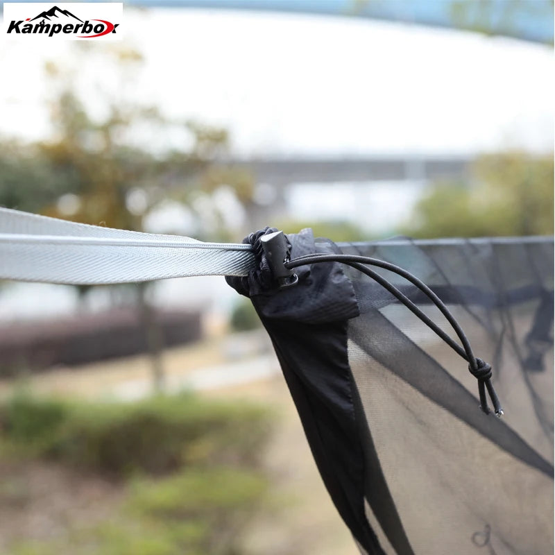 Hammock Bug Net — 20D Mesh, Full Coverage, Lightweight Camping Mosquito Net