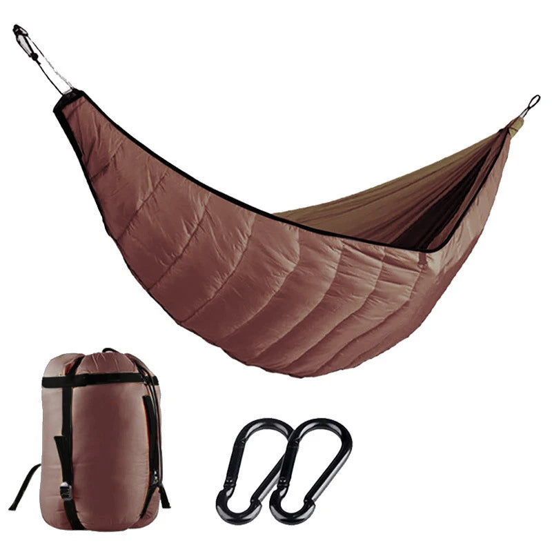 Winter Camping Hammock — Warm Sleeping Bag Style, Cold-Resistant, Portable