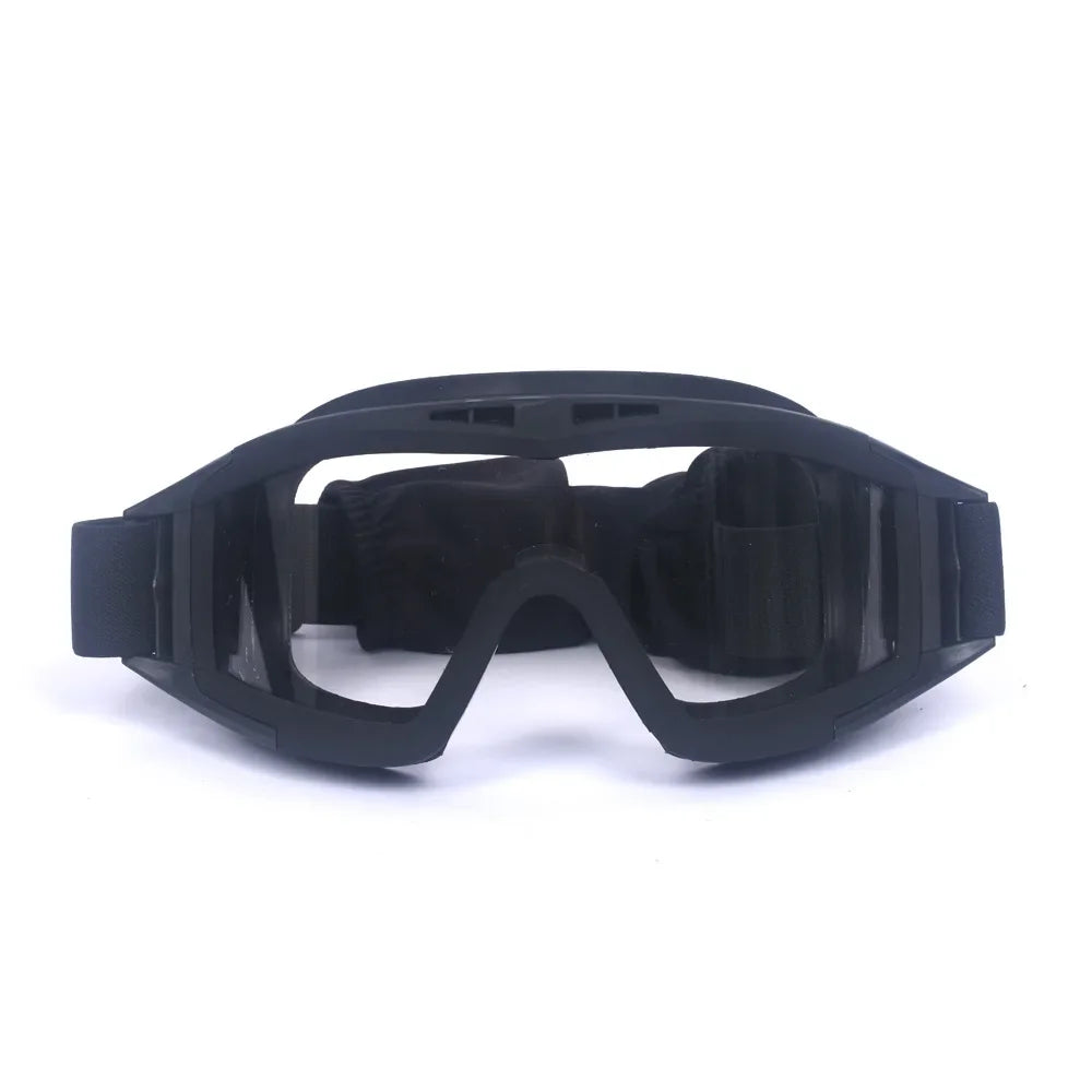 Gafas Balísticas TacticalEdge — Protección Ocular Cortavientos de 3 Lentes