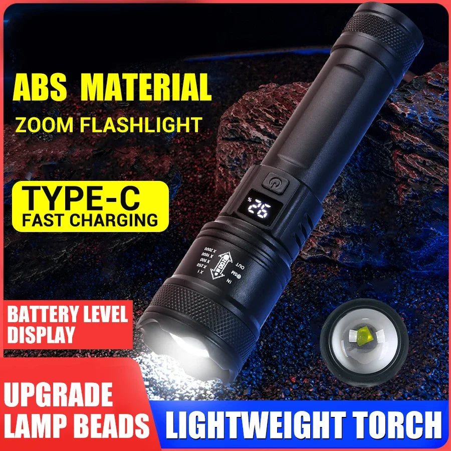 TacticalBeam 2000LM Flashlight — Zoom Tactical Torch