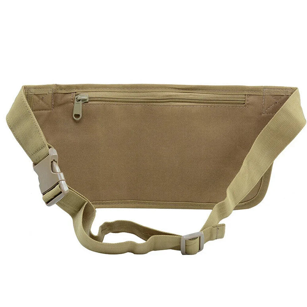 DF Tactical Military Fanny Pack – Nylon Utility Waist Bag for Hiking, Fishing & Outdoor Carry
