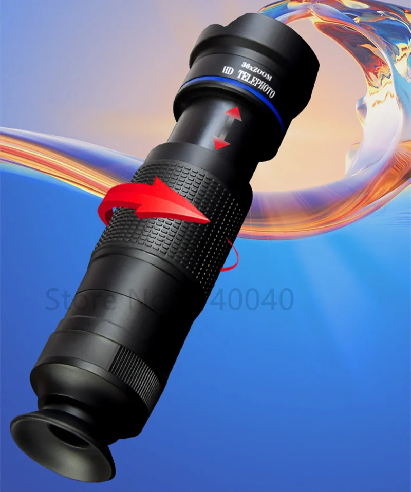 HD 36x Telescope lens professional Tele Zoom Camera Lenses With Tripod for iPhone smartphones Bird-watch Hunting