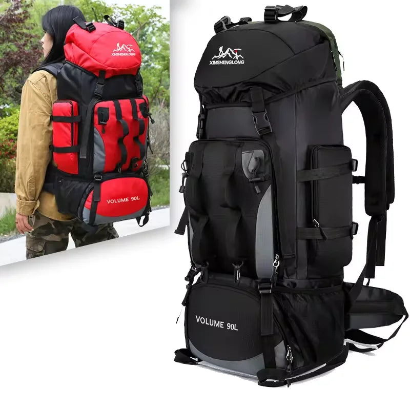 80L Waterproof Hiking Backpack – Large Capacity Trekking Rucksack for Camping, Travel & Mountaineering