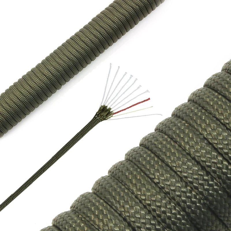 550 Paracord 10-Core – 4mm Outdoor Survival Rope for Camping, Hiking, Fishing & Emergency Preparedness
