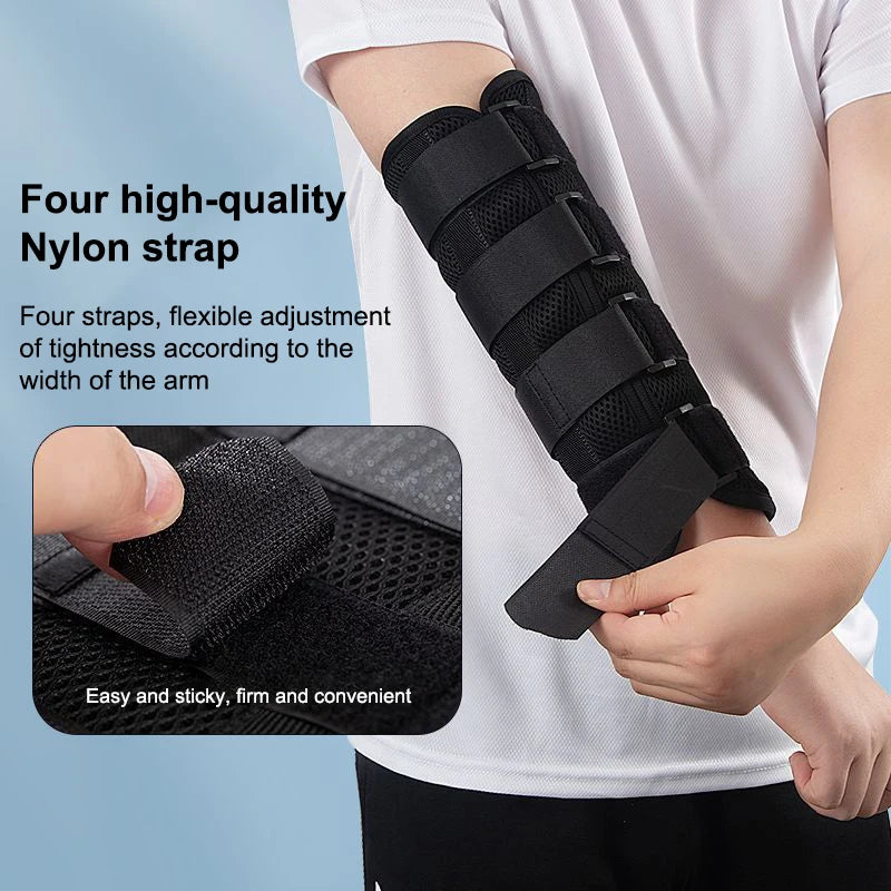 Férula para Fractura de Húmero – Soporte de Fijación Ajustable de Codo para Lesiones y Rehabilitación (S/M/L)