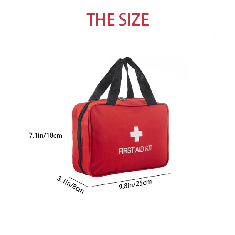 260-Piece Deluxe First Aid Kit – Essential Emergency Supplies for Home, Outdoor Adventure & Camping Safety
