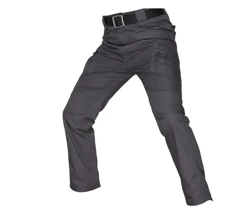Pantalon cargo tactique pour homme – Pantalon de combat multi-poches imperméable
