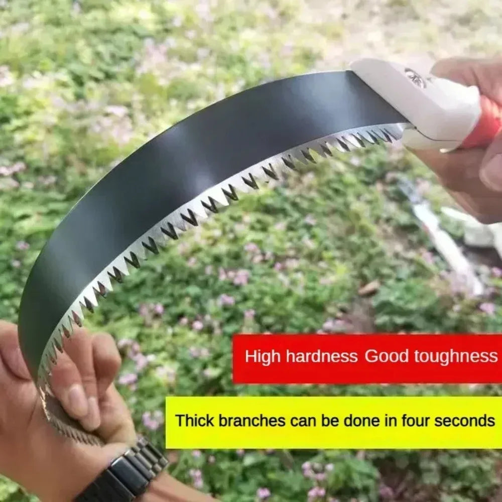 Scie pliante robuste SurvivalPro – Scie à main multi-tailles pour le travail du bois et le camping