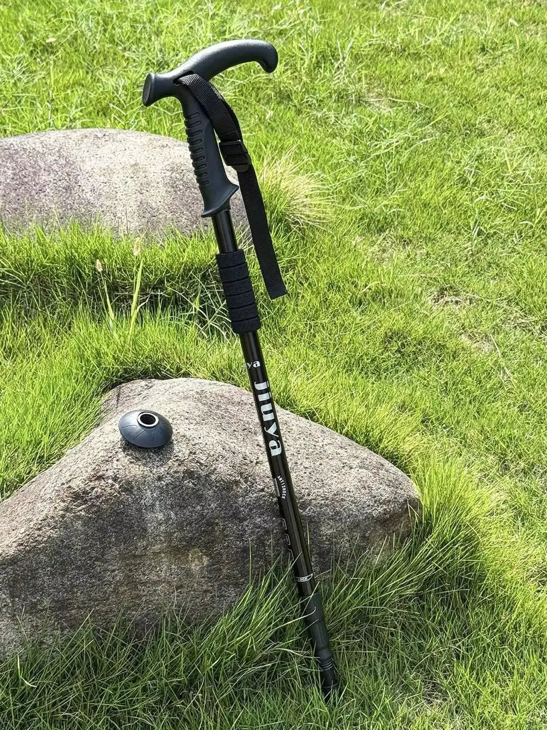 Upgraded Shock-Absorbing Trekking Poles – Aluminum Telescopic Walking Sticks