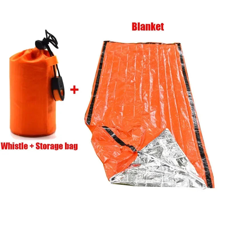 Saco de dormir de emergencia de Mylar SurvivalPro — Saco térmico de supervivencia