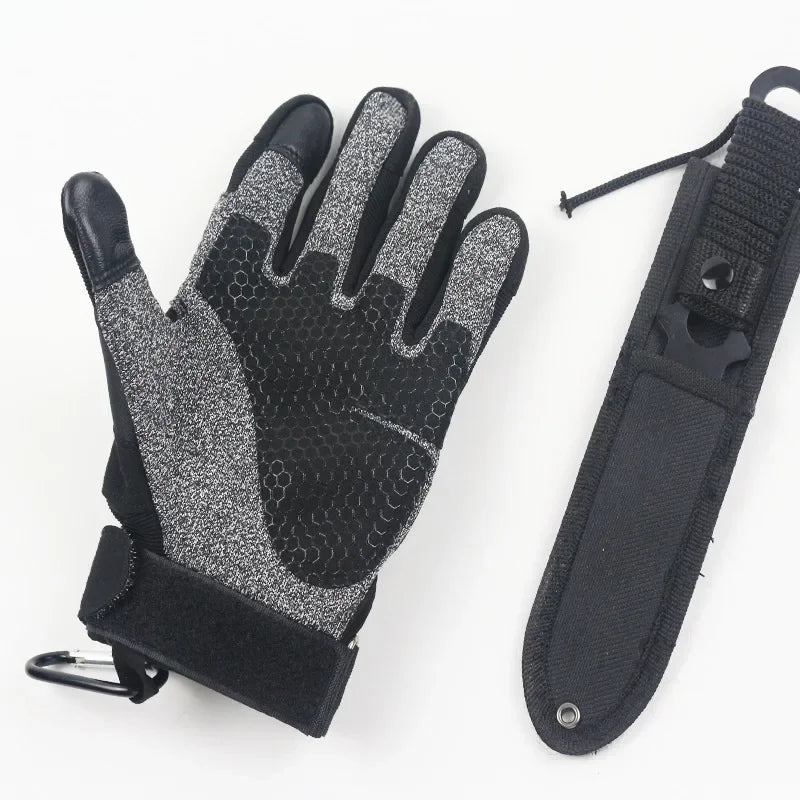 Guantes tácticos anticorte de nivel 5 – Guantes de combate antiapunzamiento para fuerzas especiales y defensa al aire libre