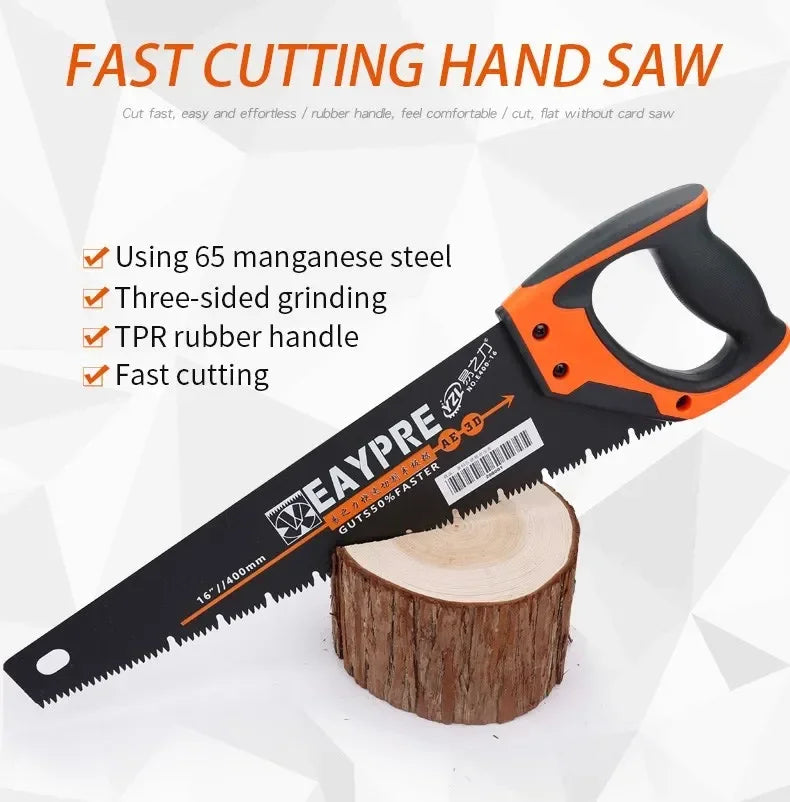 SurvivalPro SK5 Folding Logging Saw – Heavy Duty Camping & Garden Hand Saw