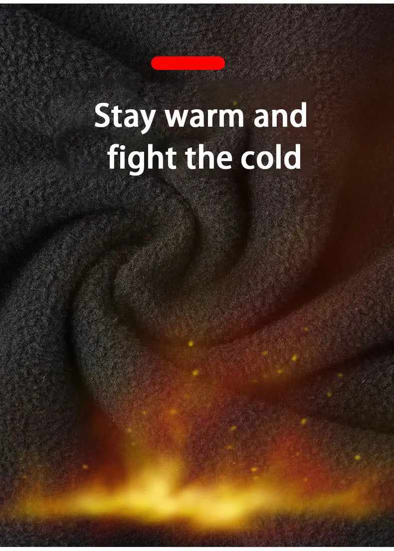 Touchscreen Winter Gloves – Windproof Non-Slip Warm Outdoor Gloves for Cycling, Driving, Motorcycle & Cold Weather