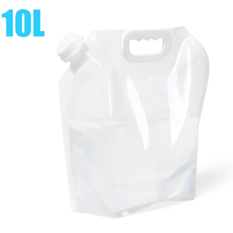 Portable Folding Water Bag – Collapsible Camping Water Pouch (5L / 10L)
