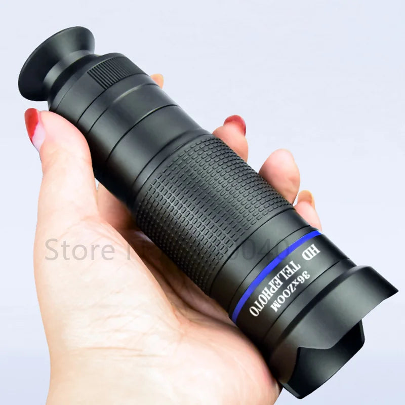HD 36x Telescope lens professional Tele Zoom Camera Lenses With Tripod for iPhone smartphones Bird-watch Hunting