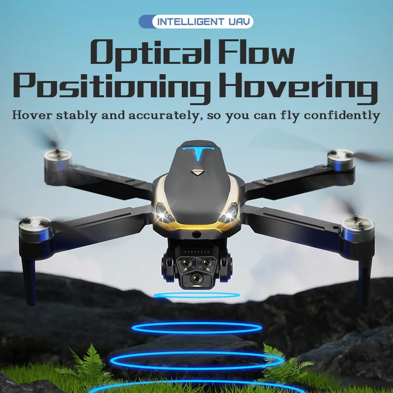 M8 Pro Drone — 2 Batteries, HD Camera, Brushless Motor, Obstacle Avoidance