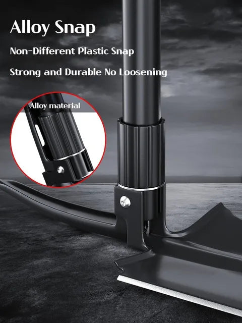 Pala de camping plegable SurvivalPro — Herramienta de atrincheramiento multifuncional