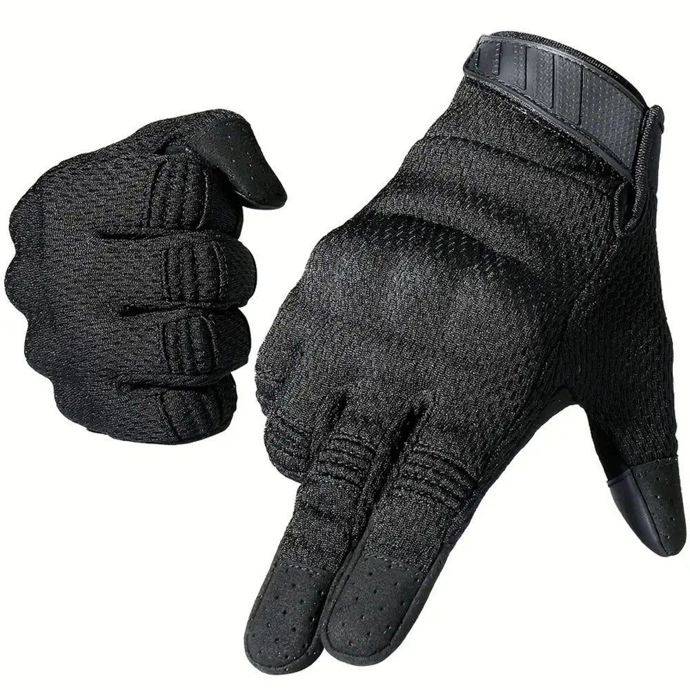 Full Finger Tactical Gloves – Touchscreen Combat Gloves for Shooting, Hunting, Hiking & Outdoor Sports