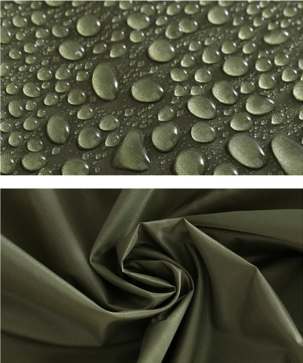 Impermeable militar WeatherShield 3 en 1 — Poncho impermeable con capucha
