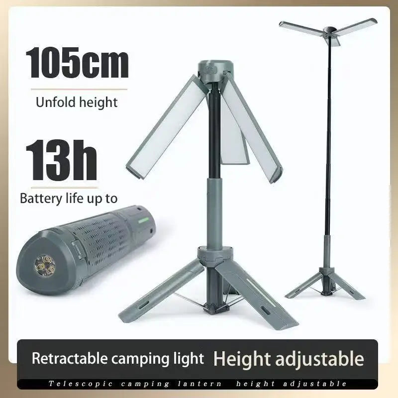 NightGuard Telescoping Camping Lantern — Rechargeable Portable Light