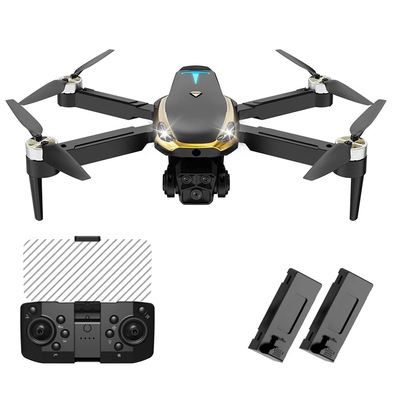 M8 Pro Drone — 2 Batteries, HD Camera, Brushless Motor, Obstacle Avoidance