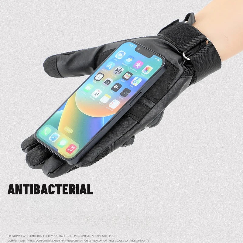 Guantes Tácticos de Combate – Cortavientos y Resistentes al Desgaste para Moto, Ciclismo y Deportes al Aire Libre