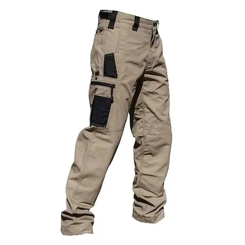 Pantalon cargo tactique pour homme – Pantalon de combat multi-poches imperméable