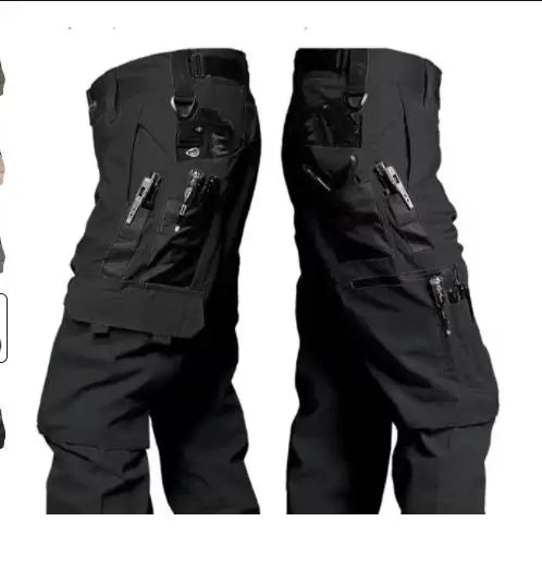 Pantalon cargo tactique pour homme – Pantalon de combat multi-poches imperméable