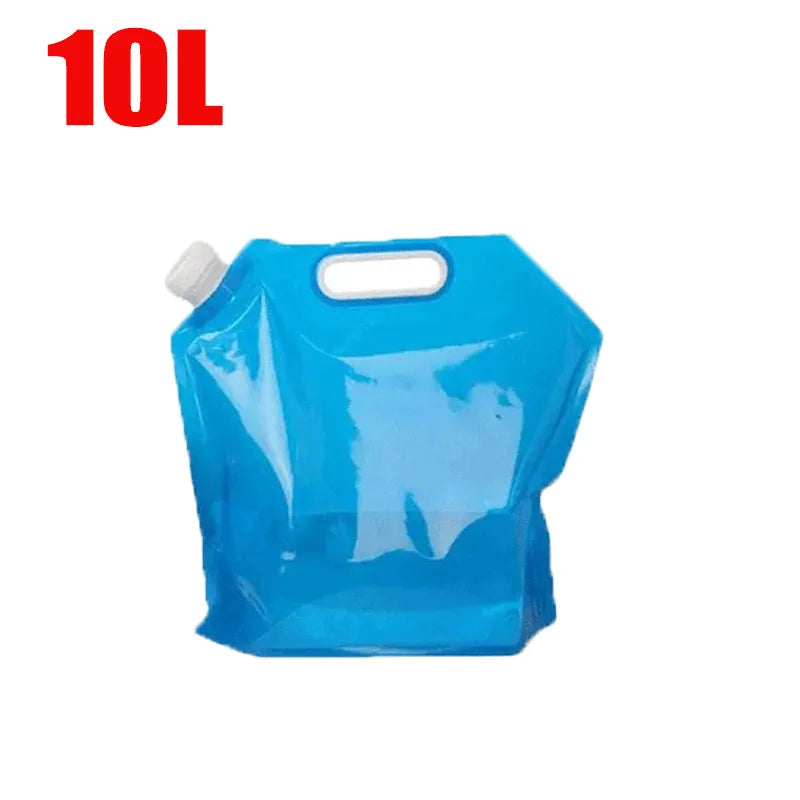 Folding Water Bag – Collapsible Camping Water Pouch 5L / 10L (1 or 2 Pack)