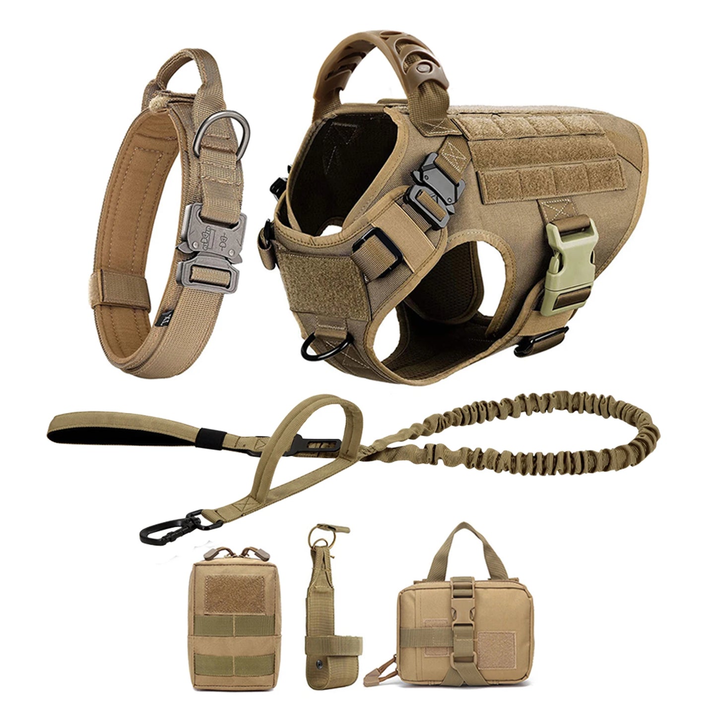 Large Dog Harness for German Shepherd Malinois Training Walking Pet Vest Dog Harnesses For Medium Large Dogs Accessories