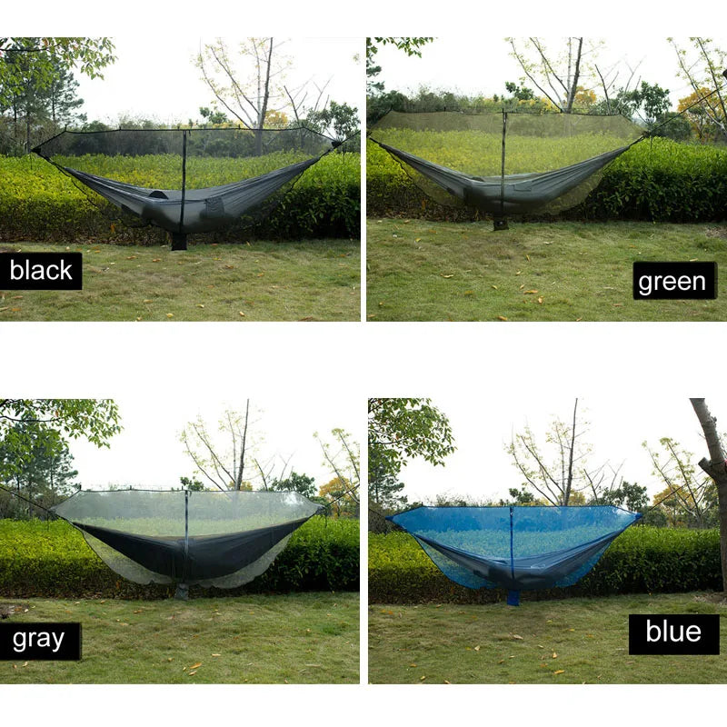 Camping Hammock Mosquito Net — Lightweight Polyester Bug Net for Outdoor Hanging