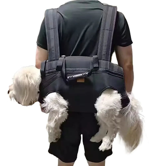 Pet Travel Backpack – Durable Oxford Fabric Shoulder Carrier for Cats & Dogs – 3 Sizes for Hiking & Walking
