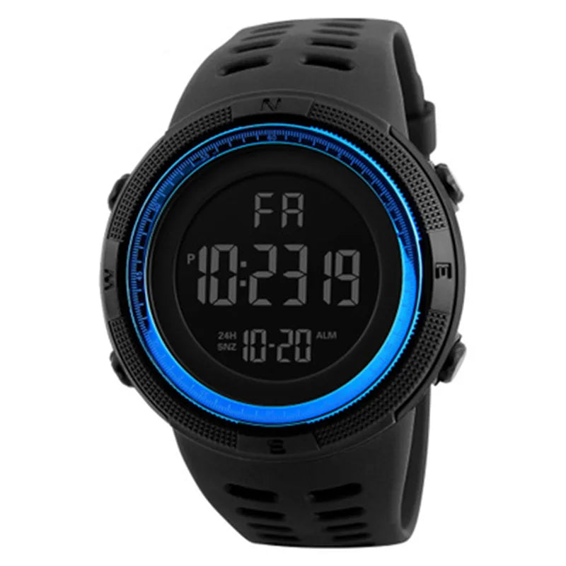LED Digital Military Watch – Luminous Multifunction Sports Wristwatch for Men, Kids, Boys & Students