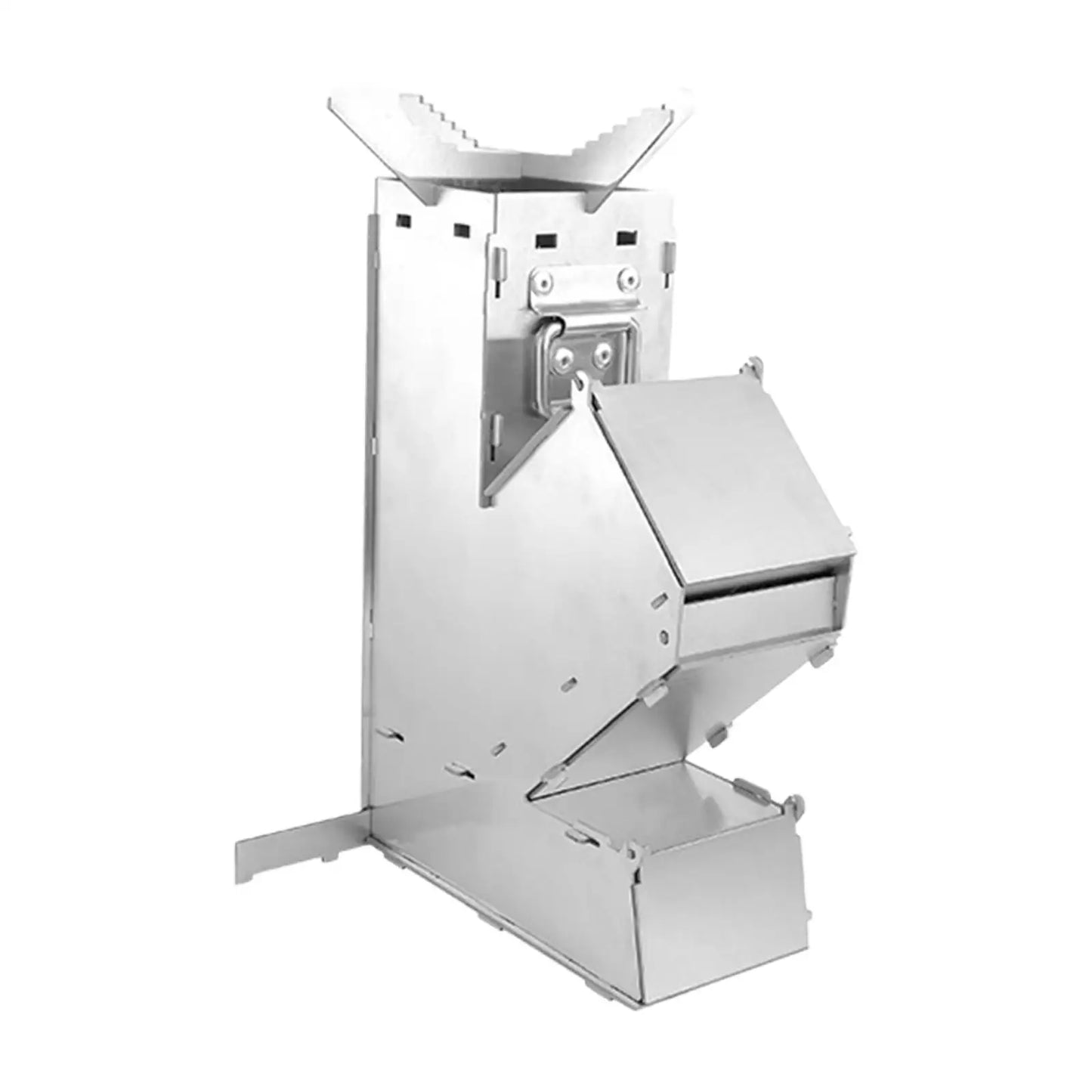 Réchaud de camping Rocket Stove – Réchaud d'urgence à bois pour la cuisine en plein air et la randonnée