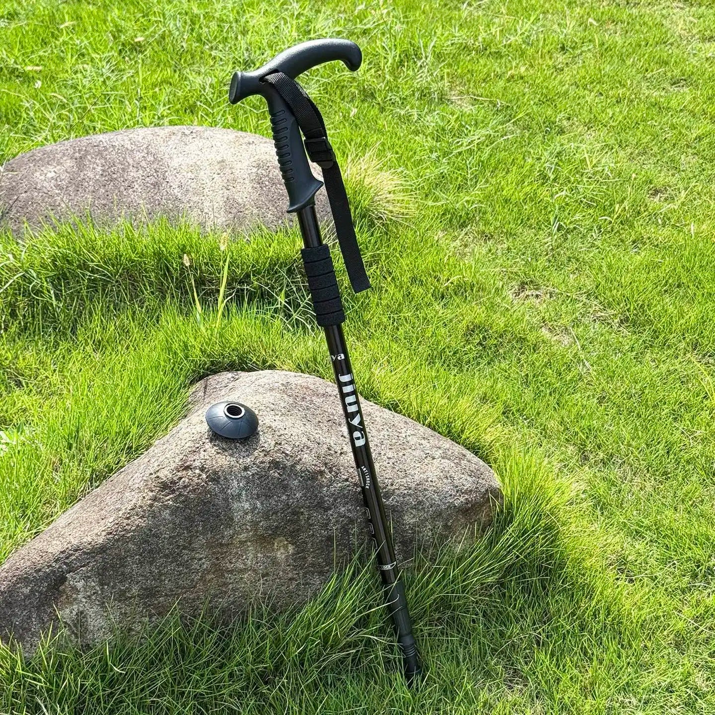 Upgraded Shock-Absorbing Trekking Poles – Aluminum Telescopic Walking Sticks