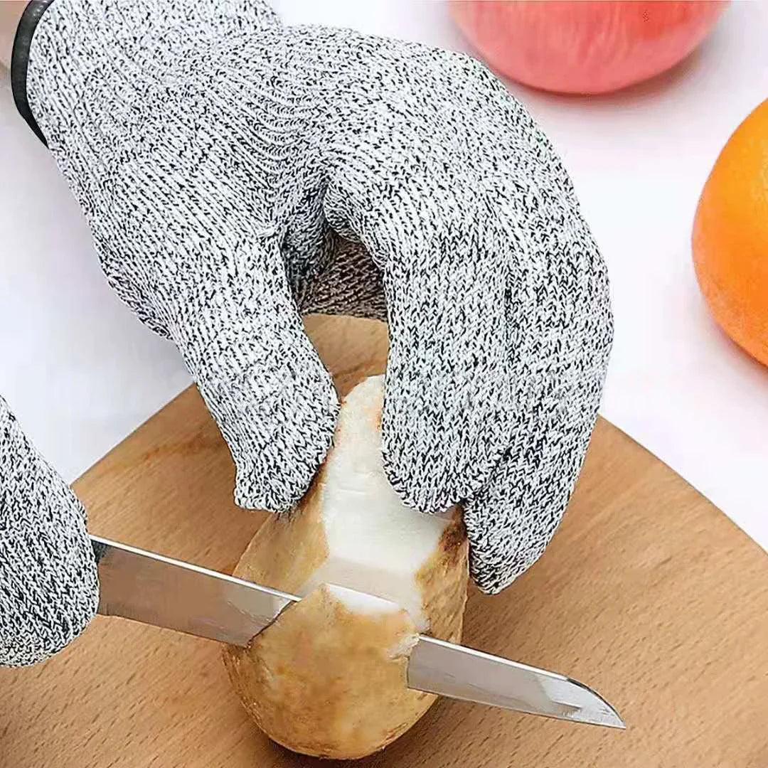 Gants anti-coupure GuardianGear niveau 5 — Cuisine, Jardin et Survie
