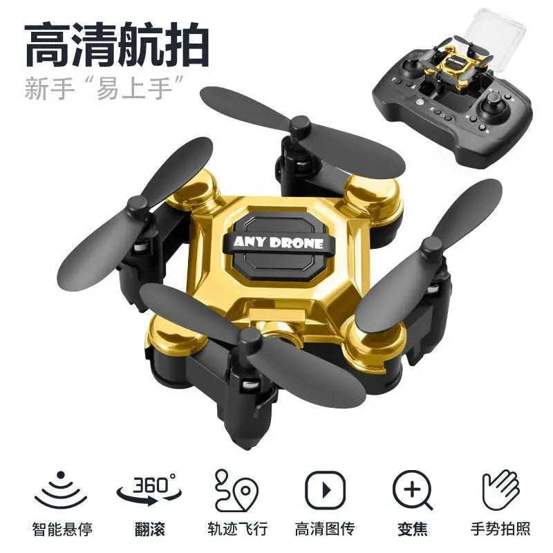 Mini Folding Drone — 4K HD Camera, Brushless Motor, Propeller Guard