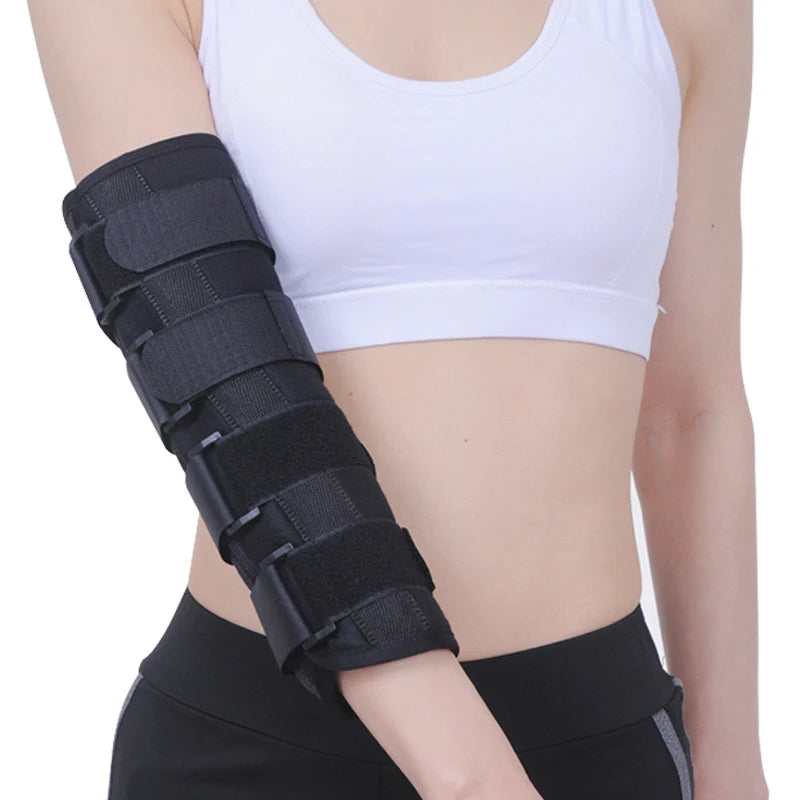 Férula para Fractura de Húmero – Soporte de Fijación Ajustable de Codo para Lesiones y Rehabilitación (S/M/L)