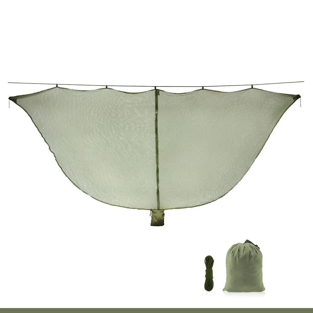 Camping Hammock Mosquito Net — Lightweight Polyester Bug Net for Outdoor Hanging