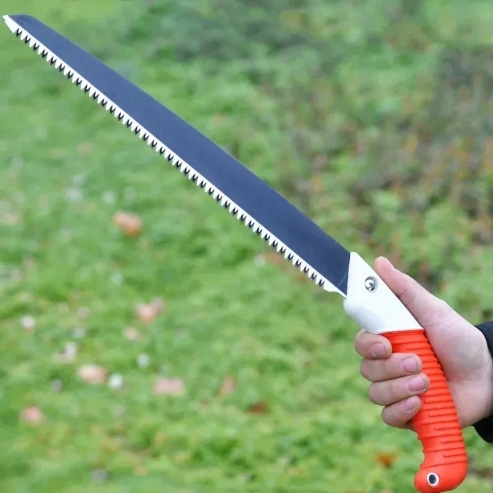 Scie pliante robuste SurvivalPro – Scie à main multi-tailles pour le travail du bois et le camping