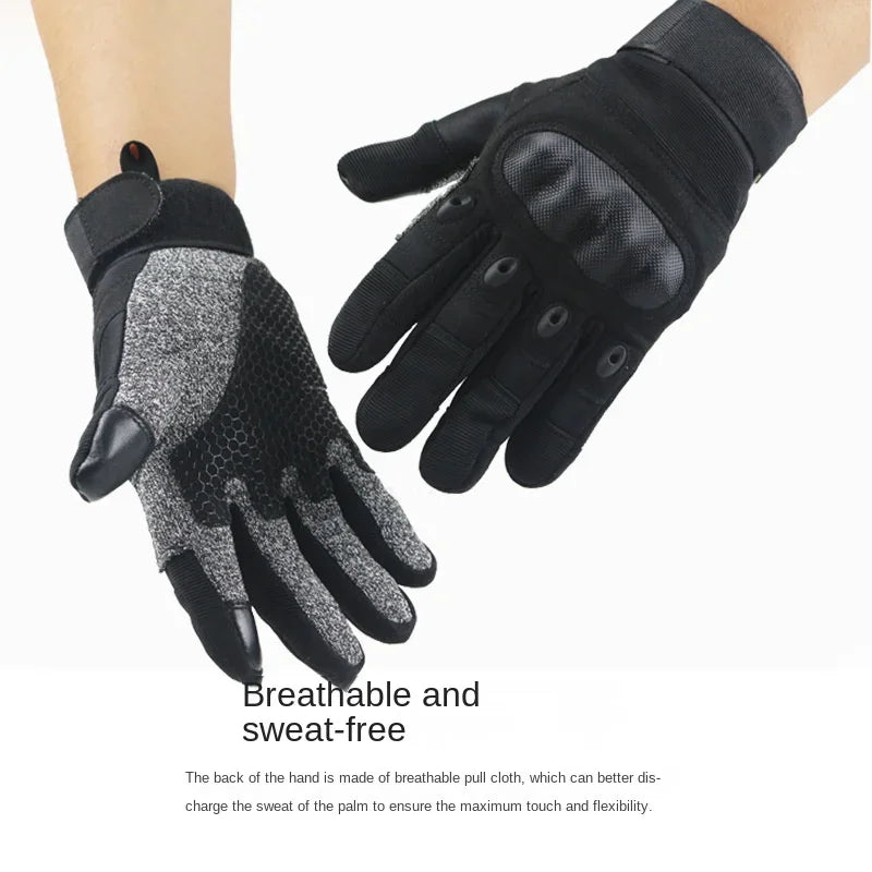 Guantes tácticos anticorte de nivel 5 – Guantes de combate antiapunzamiento para fuerzas especiales y defensa al aire libre